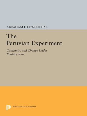 cover image of The Peruvian Experiment